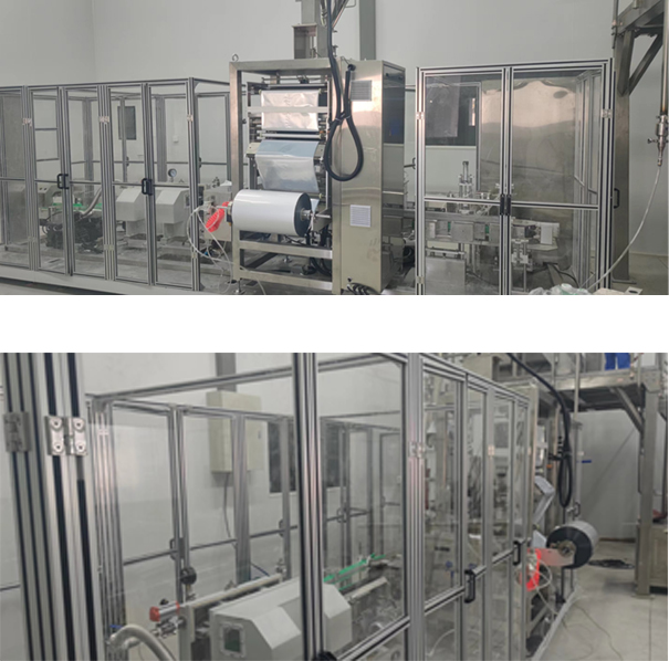 hutsean ontziratzeko makina automatikoa