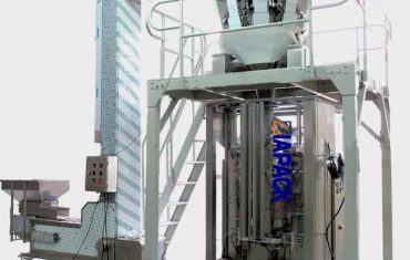 Kafe aleak ontziratzeko makina automatikoa desgasifikatzeko balbularekin