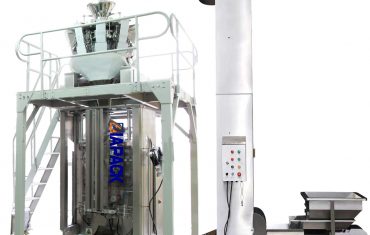 Lau zigilu poltsa automatikoa vffs ontziratzeko makina