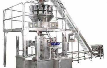 Doy poltsa birakaria automatikoa kremaileraz ontziratzeko makina batekin