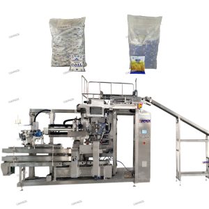 Automatic seconday bagging machine (small pouches into big bag )