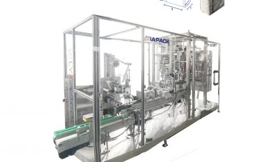 Egonkor poltsa automatikoa goiko etiketa ontziratzeko makina batekin