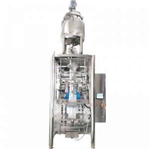 Poltsa bertikal automatikoa osatzeko betetzeko zigilatzeko makina