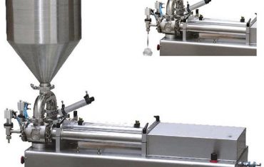 Buru bikoitzeko pistoi betegarria likido likatsuetarako