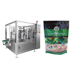Birakaria Premade Bag Baging Machine adimentsua