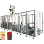 ZL100-V hutsean ontziratzeko makina automatikoa kafe-hautsa eta legamia