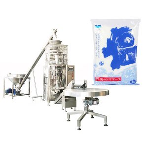 Formulario bertikala Bete zigilatzeko makina Salt Kota bolumetrikoa