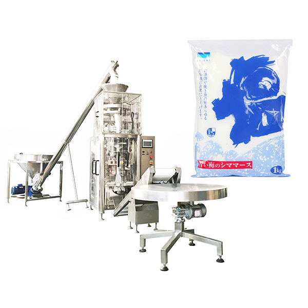 Formulario bertikala Bete zigilatzeko makina Salt Kota bolumetrikoa