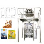 Poltsa bertikal automatikoa osatzeko betetzeko zigilatzeko ontziratzeko makina Pet elikagaietarako