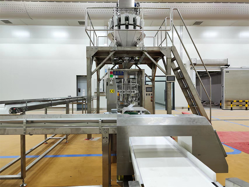 izoztutako elikagaiak ontziratzeko makina automatikoa.6