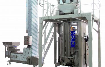 Kafe aleak ontziratzeko makina automatikoa (zigilatzeko poltsa lauko gasa kentzeko balbularekin)