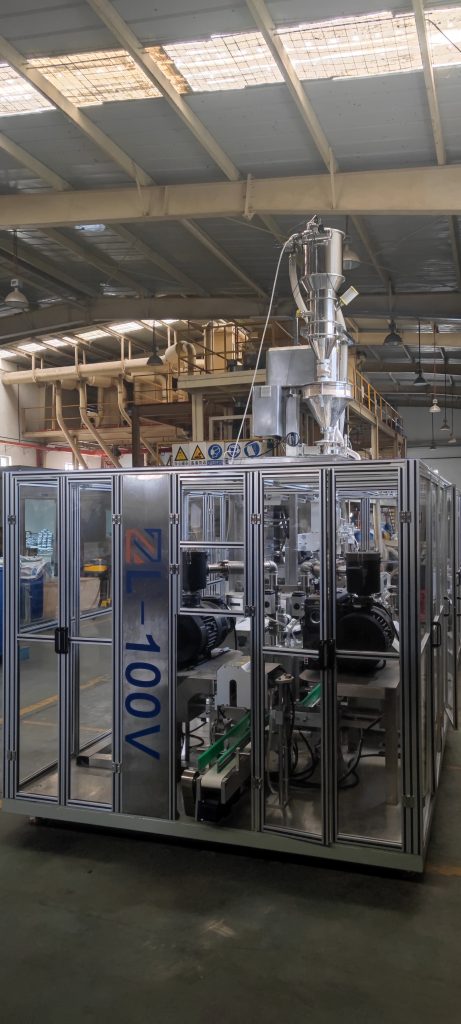 hutsean ontziratzeko makina