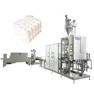 Adreiluzko poltsa automatikoa goiko etiketarekin 1 kg gari irina ontziratzeko makinarako